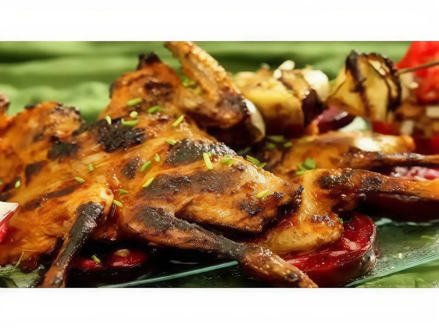 Grilled Quail