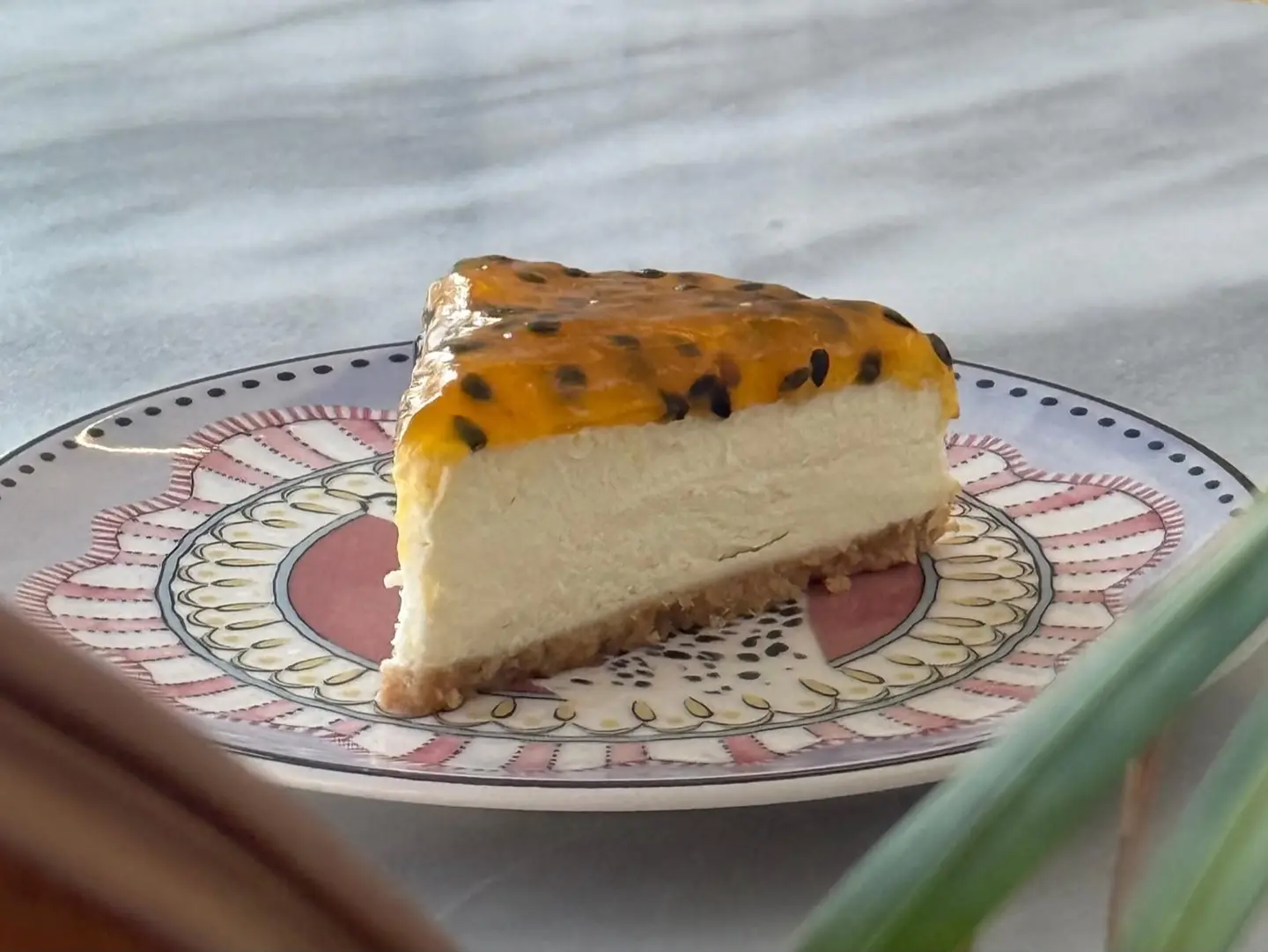 Passion Fruit Cheesecake