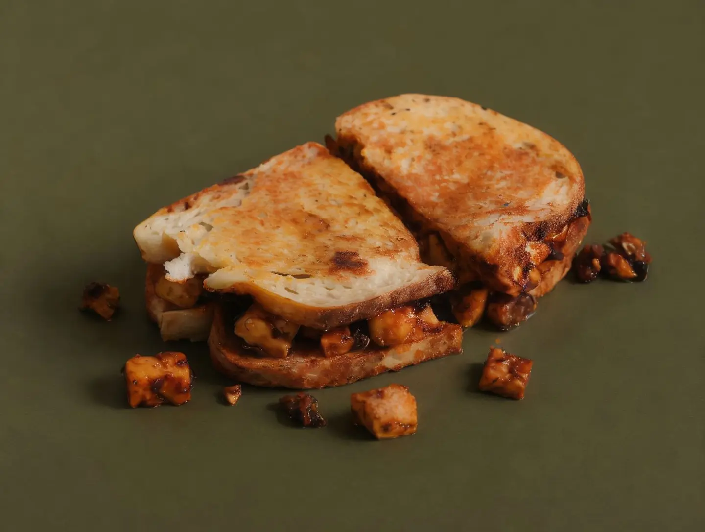 Sourdough Halloumi Eggplant