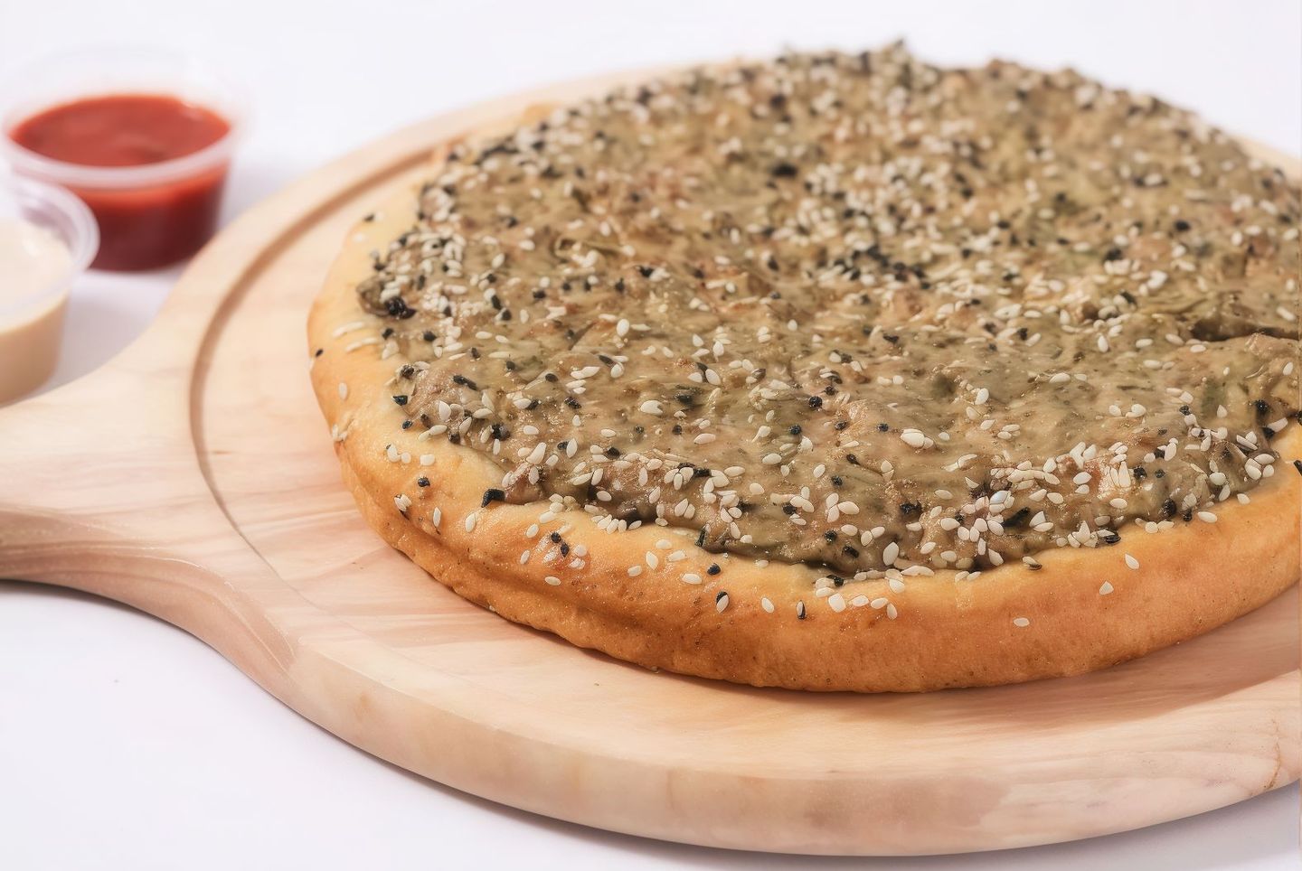 عيش باللحم الحجازي
