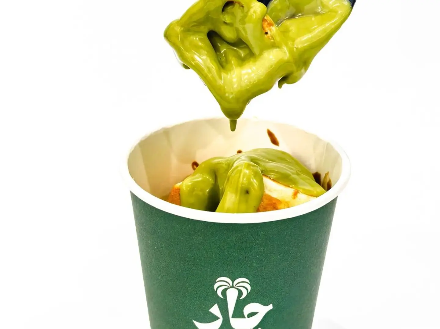 Pistachio Waffle Bites