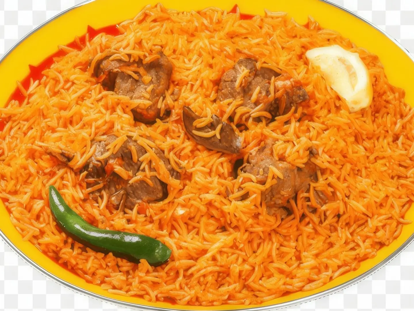 نفر حاشي مع رز بشاور احمر