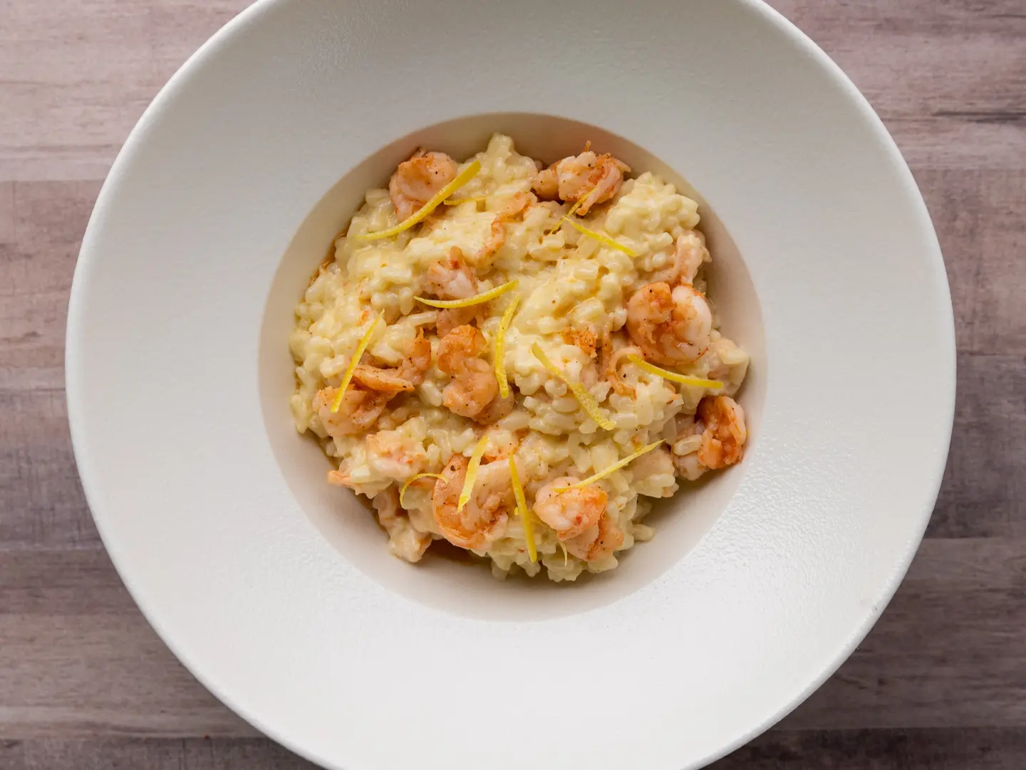 Risotto With Lemon And Shrimps