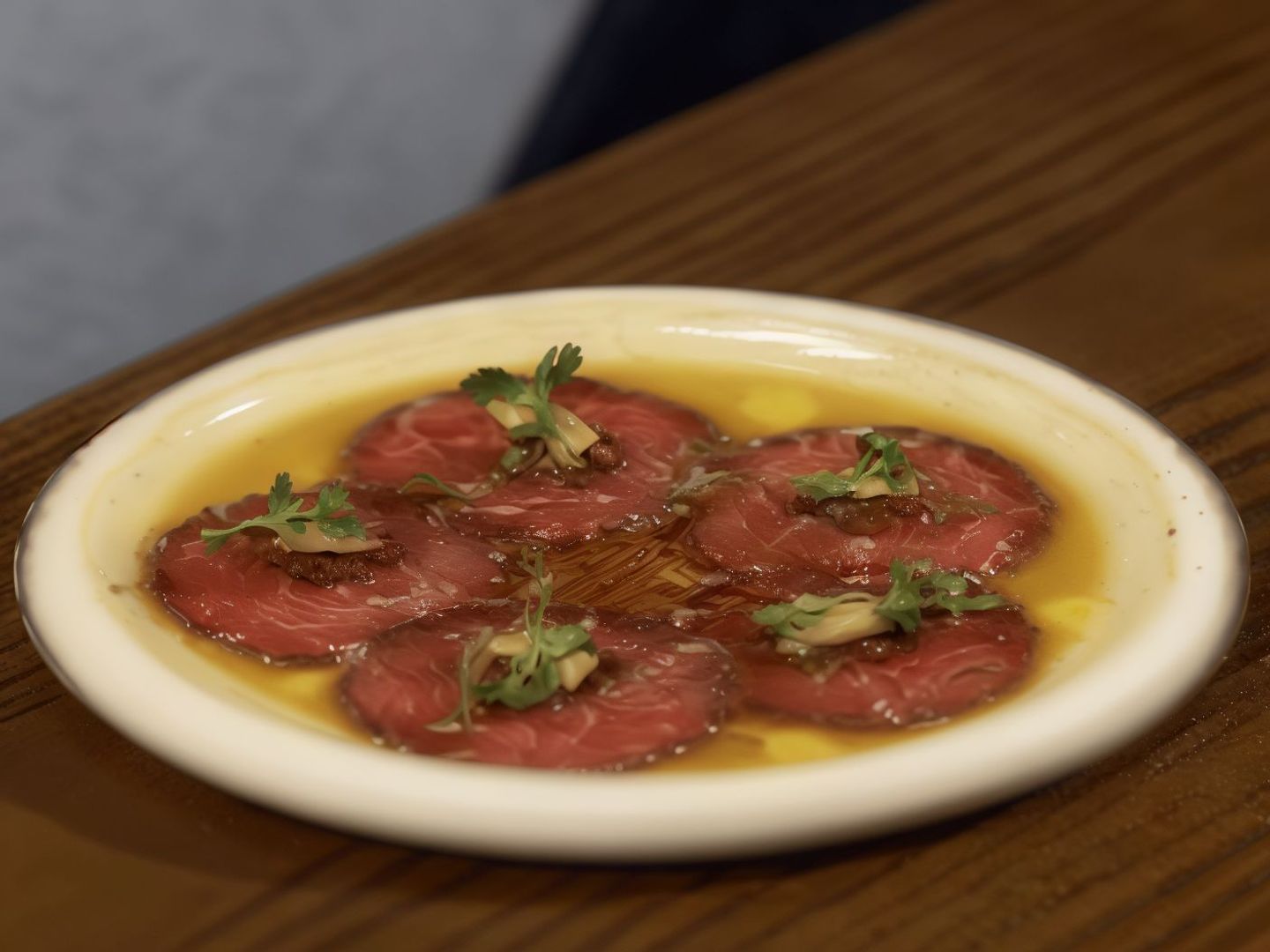 Marinated Beef Tataki