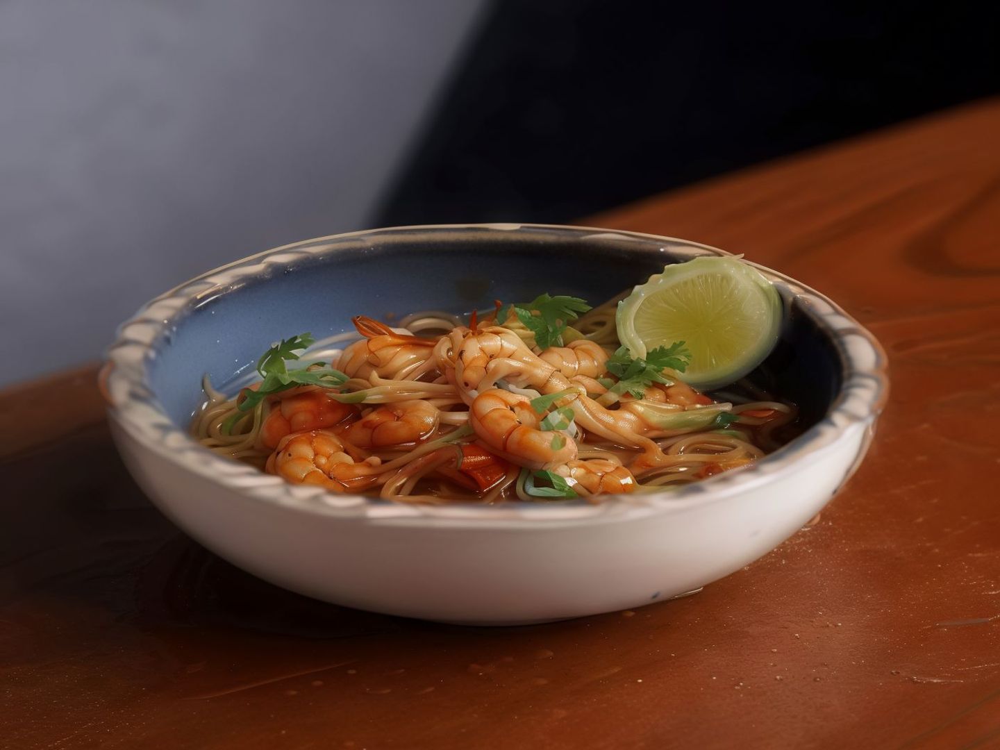 Prawn Udon Noodles