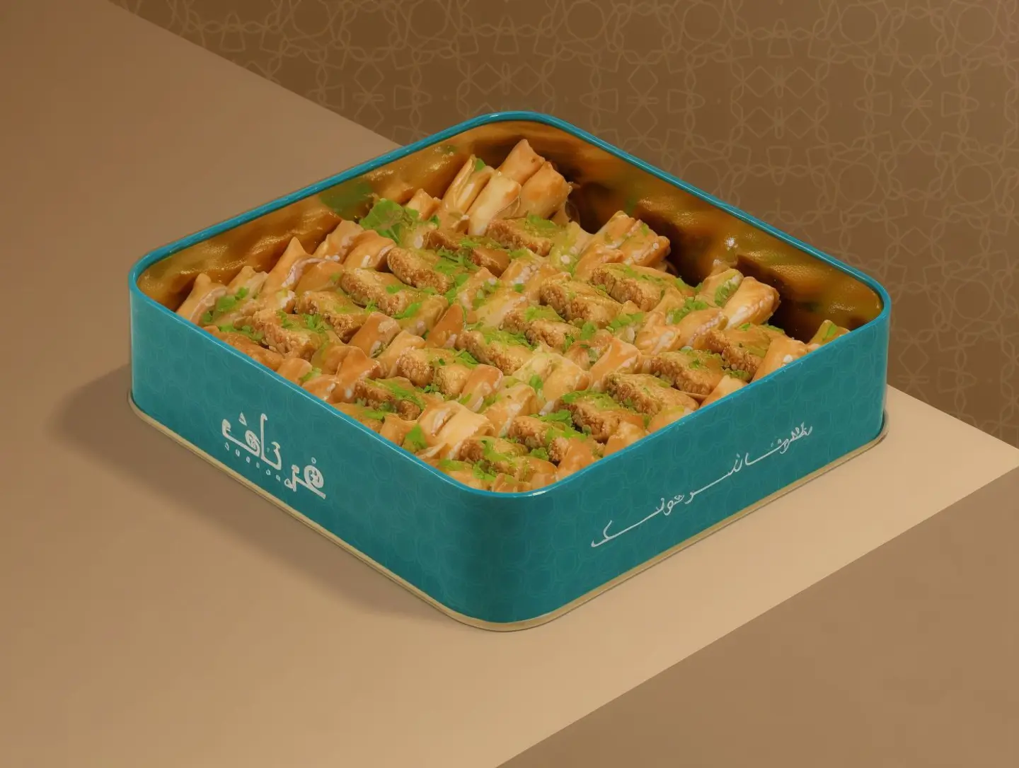 بقلاوة بالكاجو وسط
