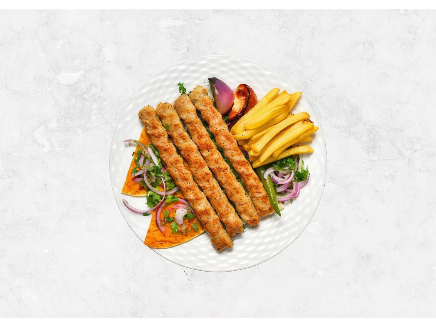 Person Chicken Kebab