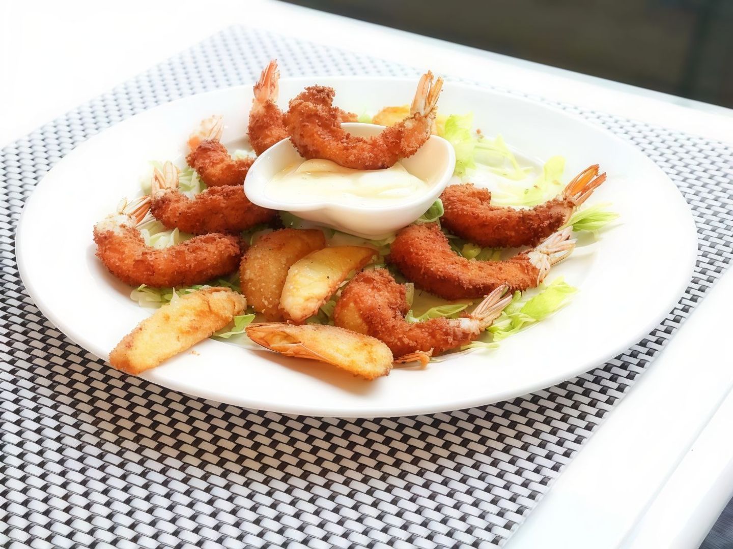 Fried Breaded Shrimp