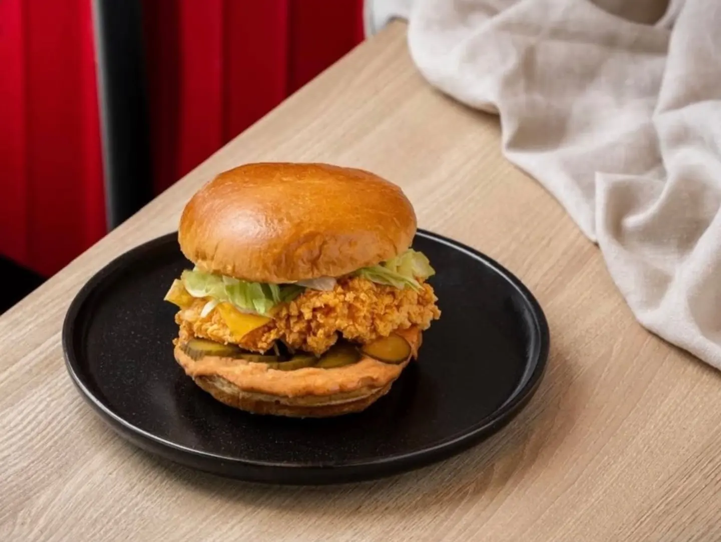 Burnt Chicken Burger