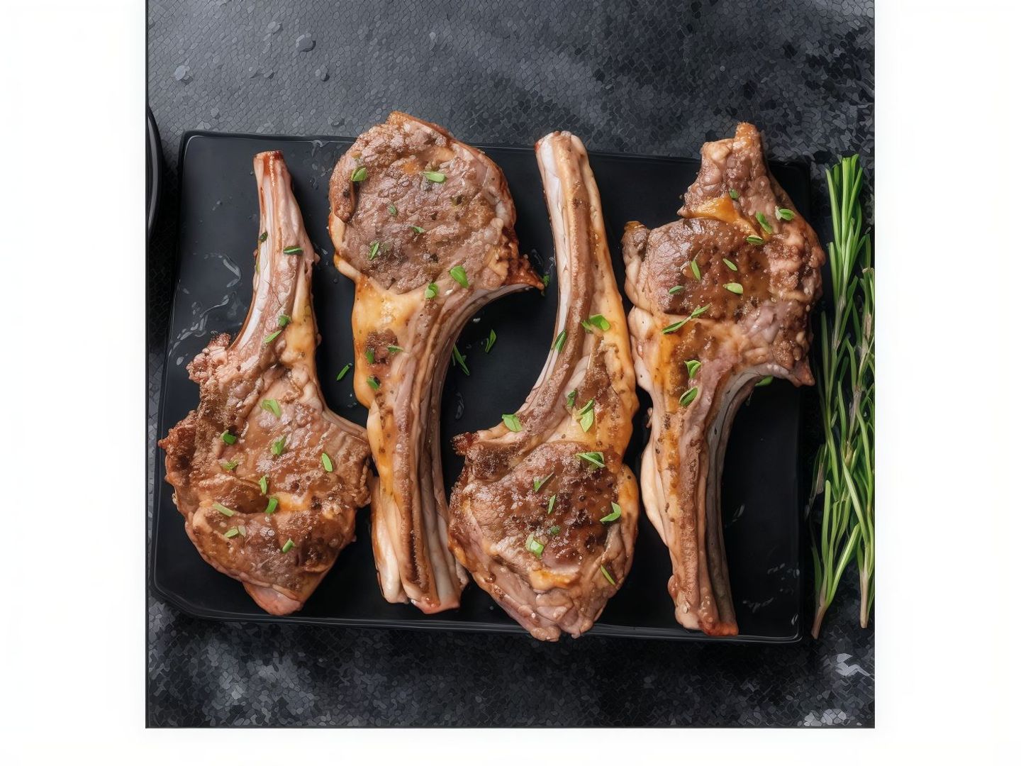 Meat Ribs Plate
