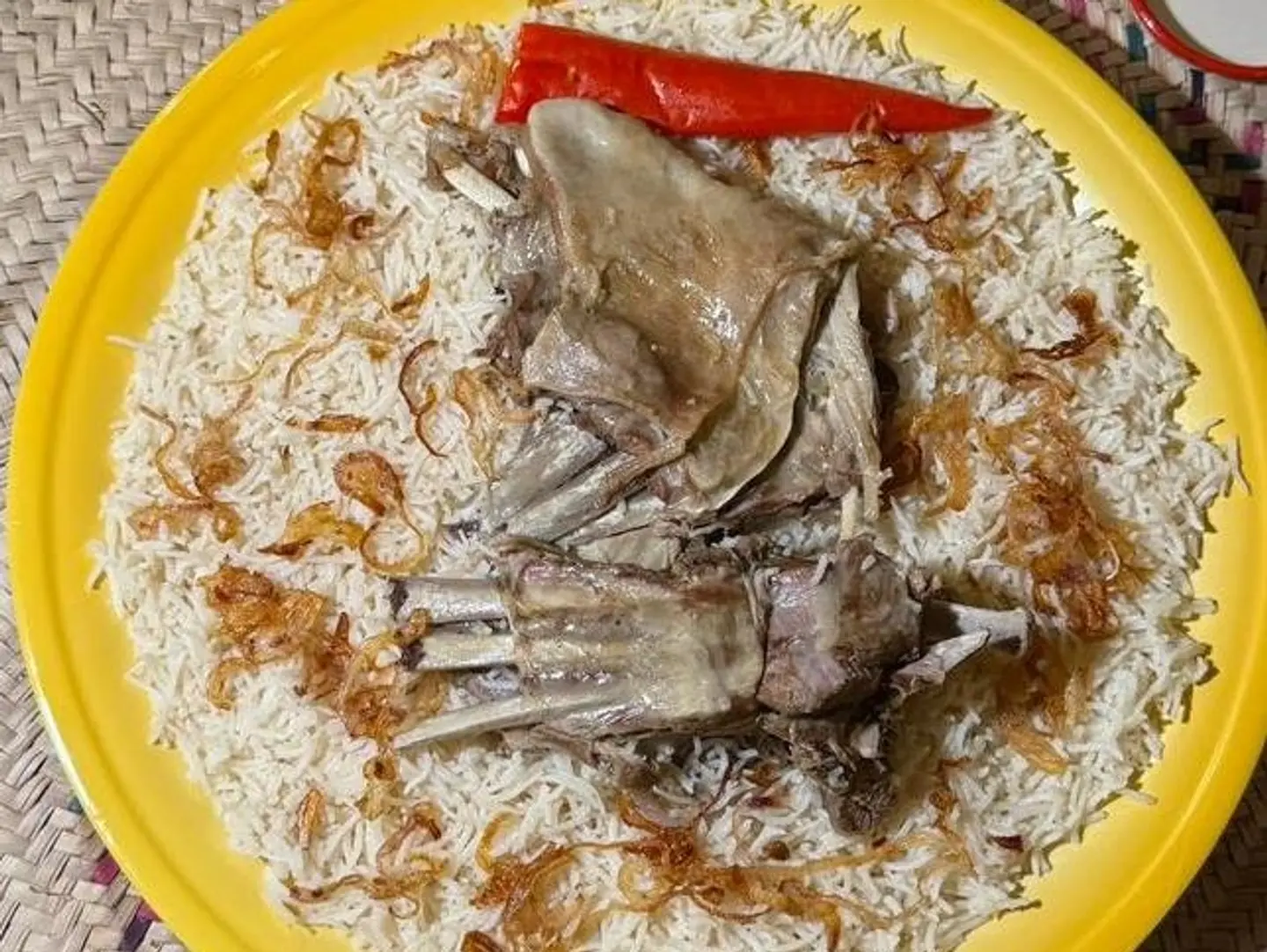 كبسة لحم بريه