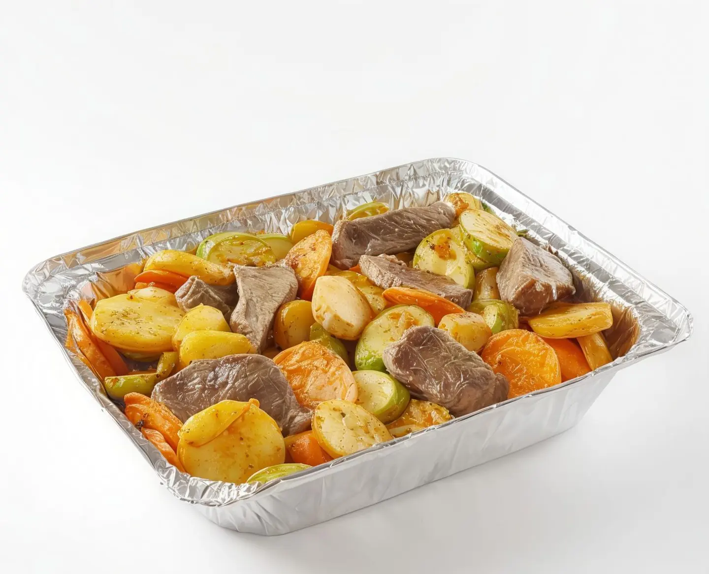 Meat In Foil Meal