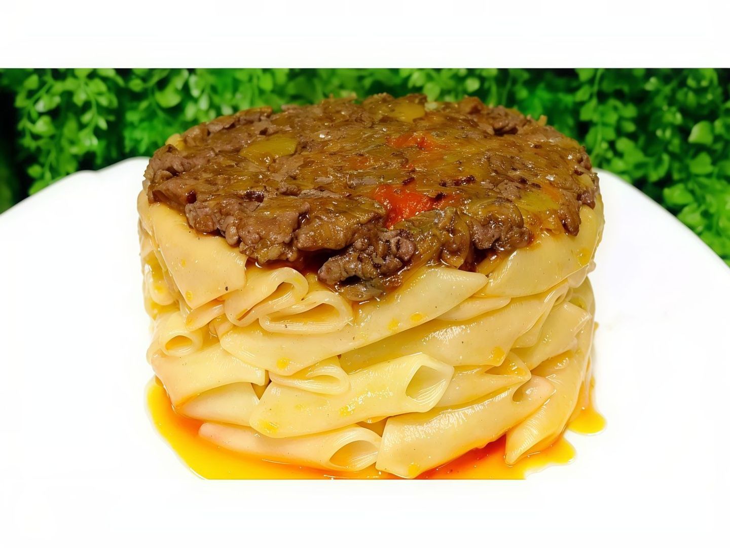 طاجن مكرونه كبده بانيه الشرقاوى