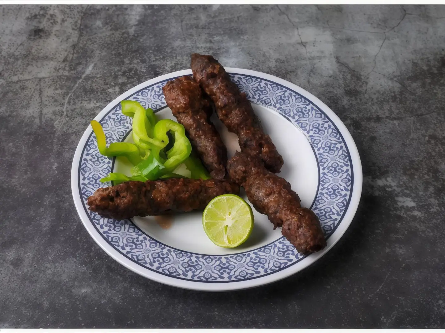 Quarter Egyptian Kofta With Tahini And 3 Breads