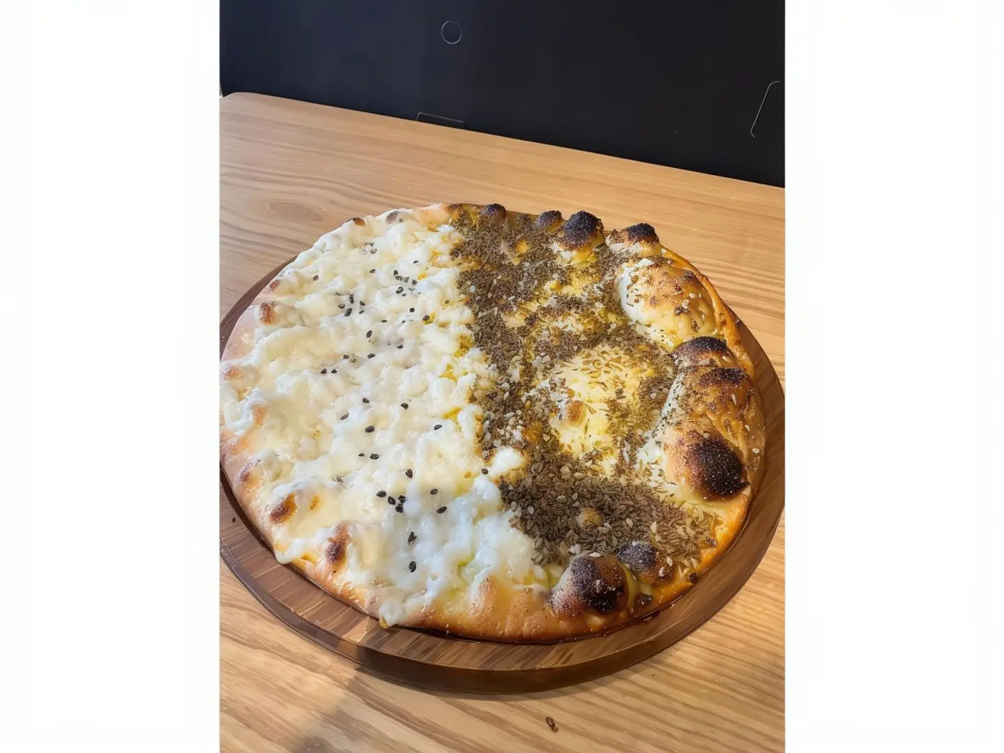 Cheese And Zaatar Manqusha