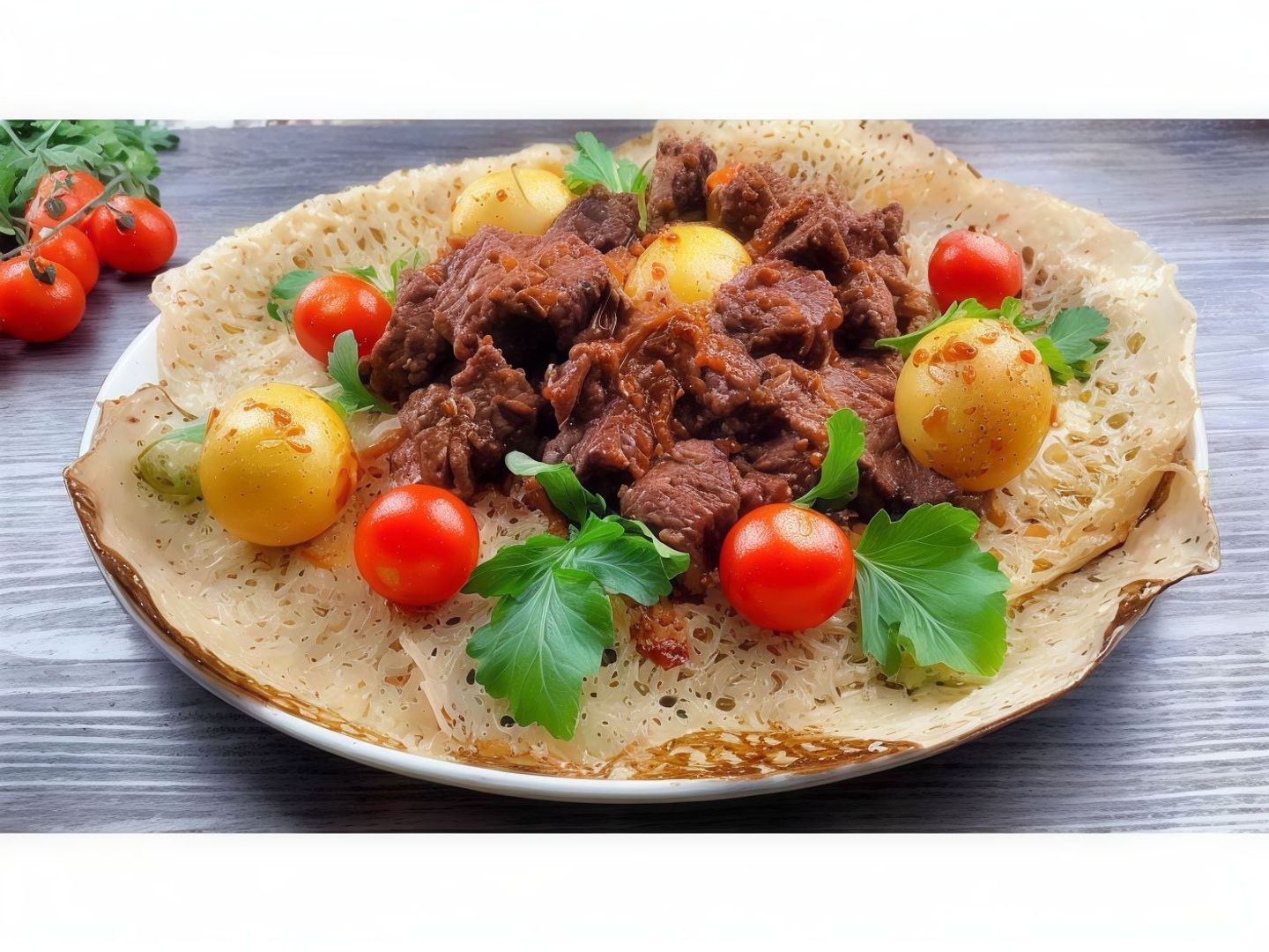 زقني لحم