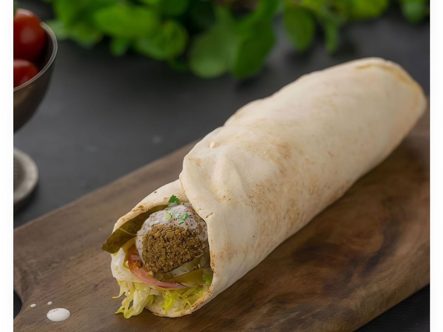 فلافل شامي مع بيض