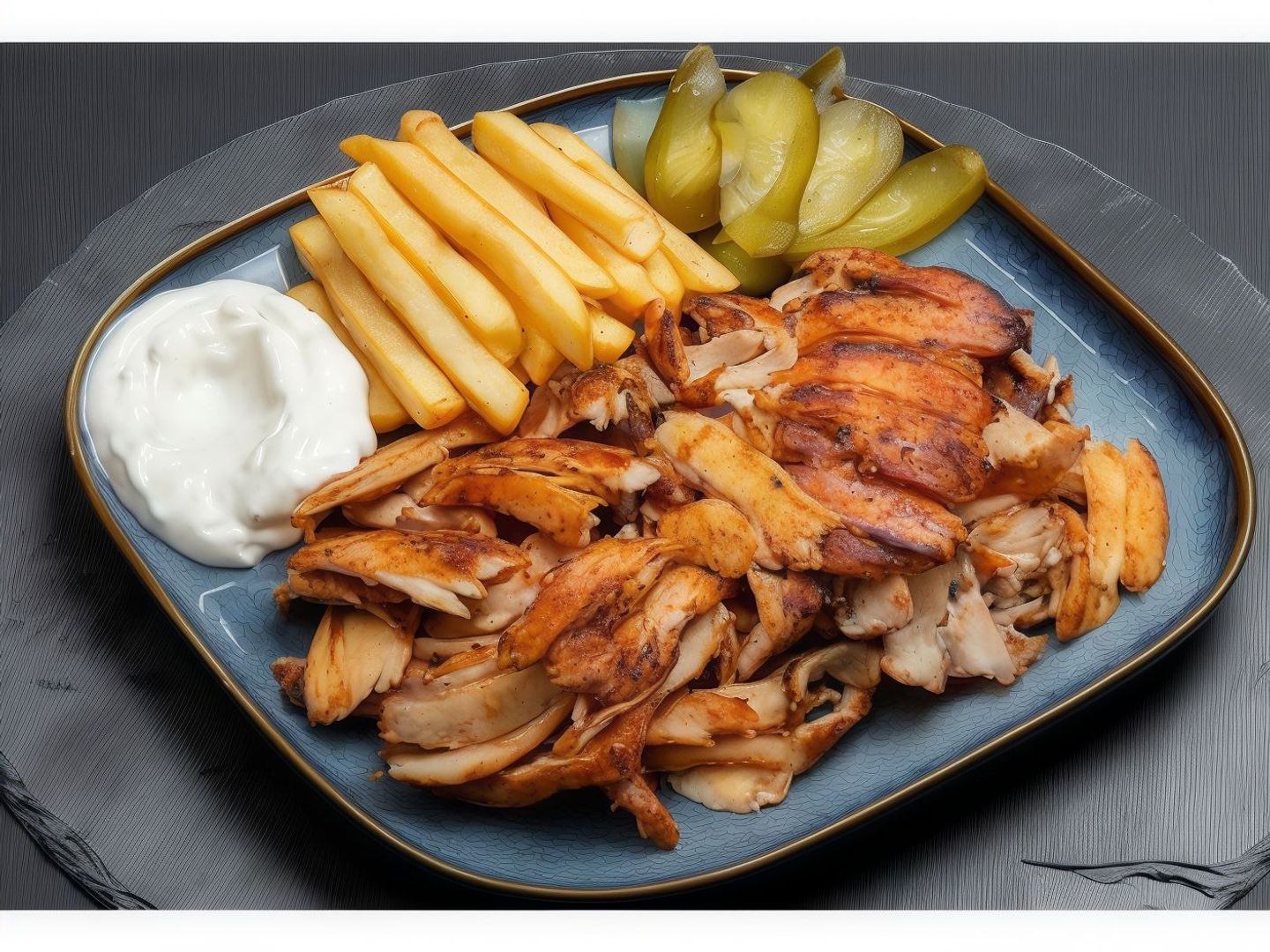 500 Grams Chicken Strips Meal