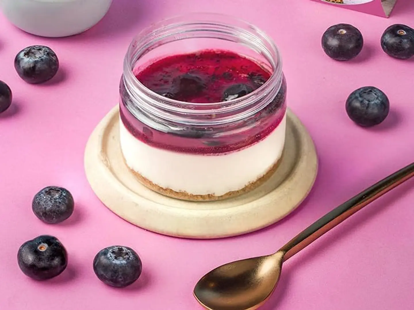 Blueberry Cheesecake Jar