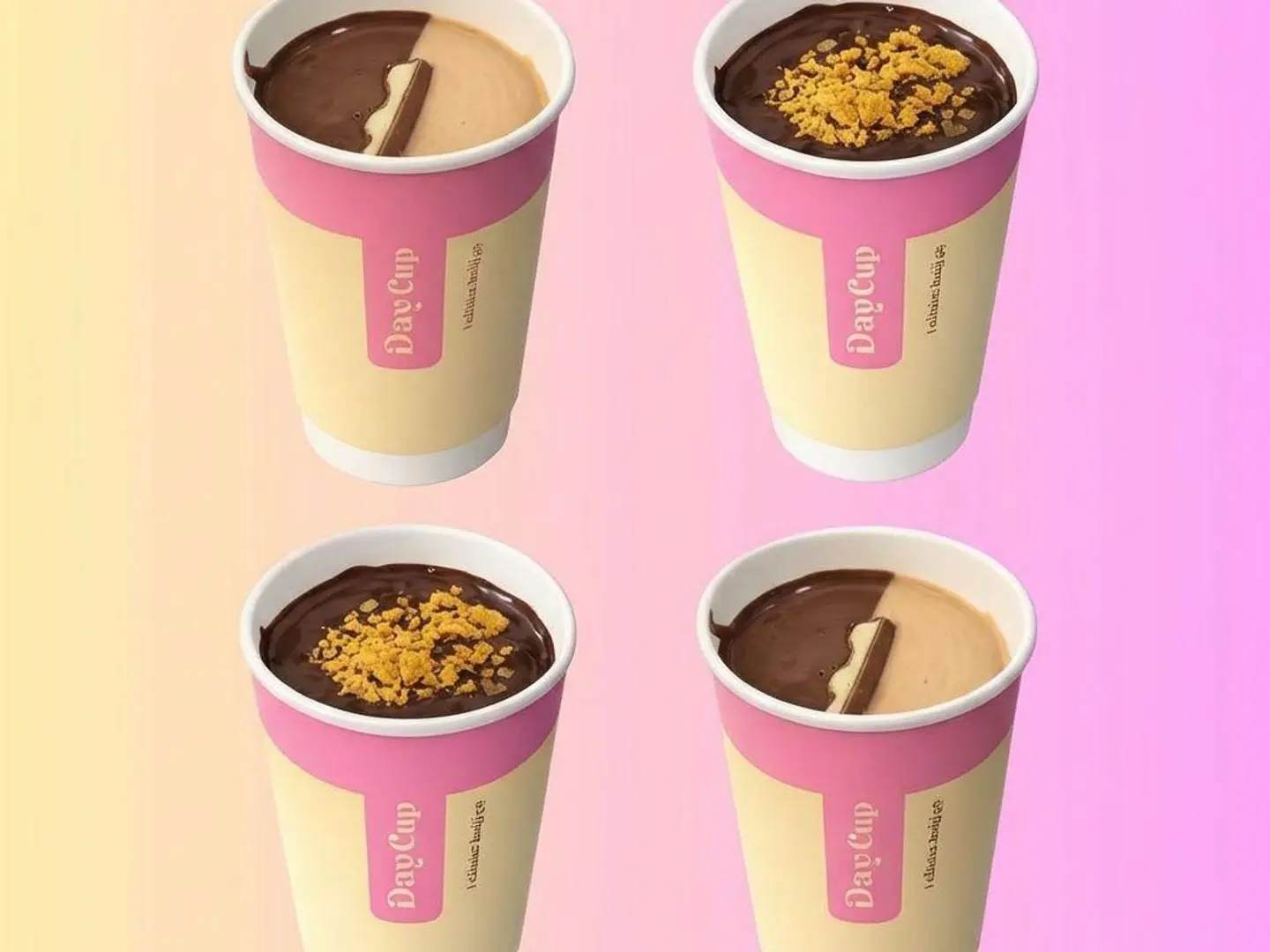 2 Kinder Pudding 2 Cookie Pudding