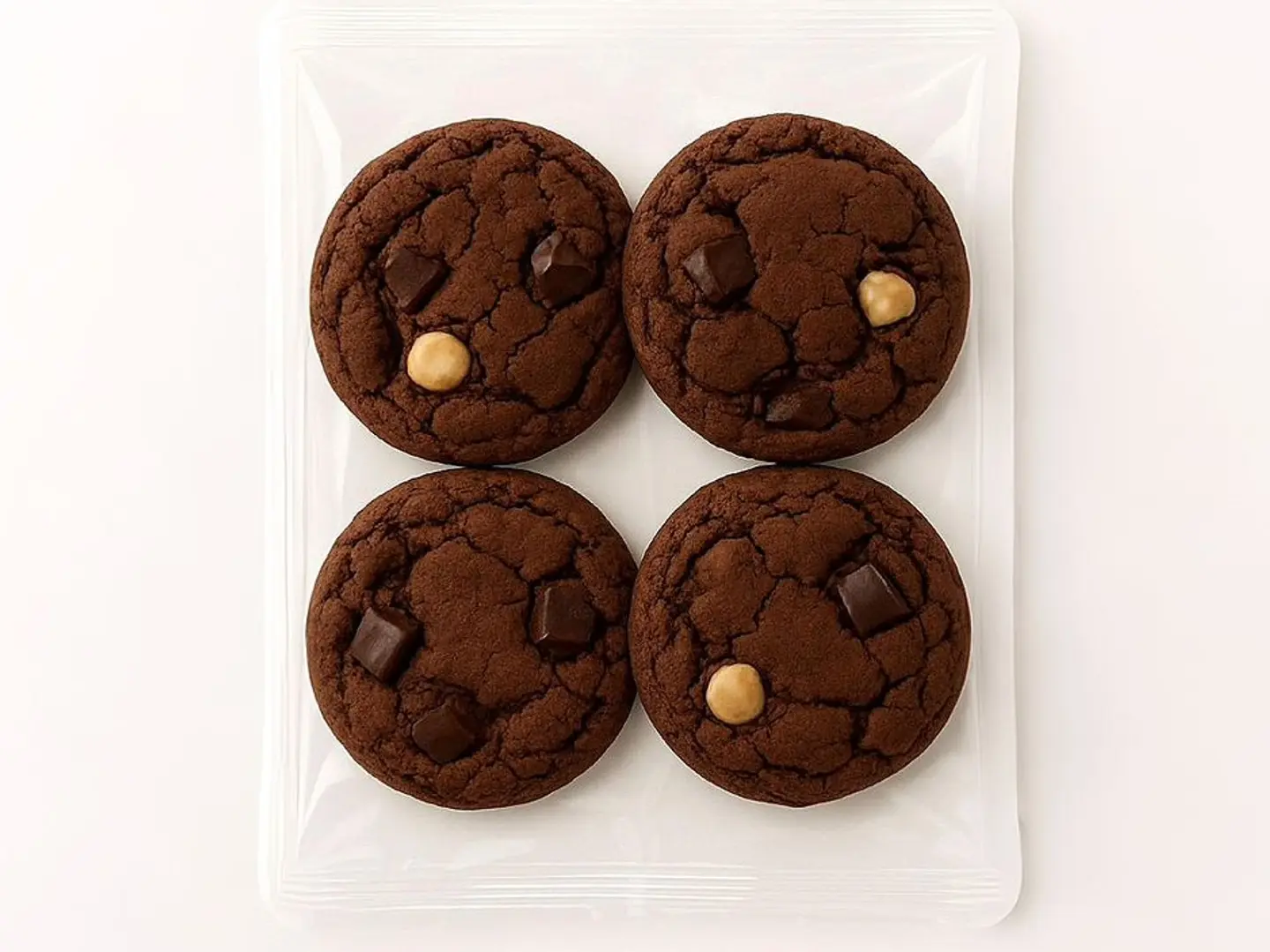 4 كوكيز شوكولاتة