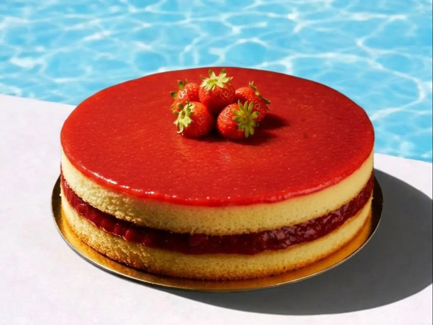 تشيز كيك فراولة