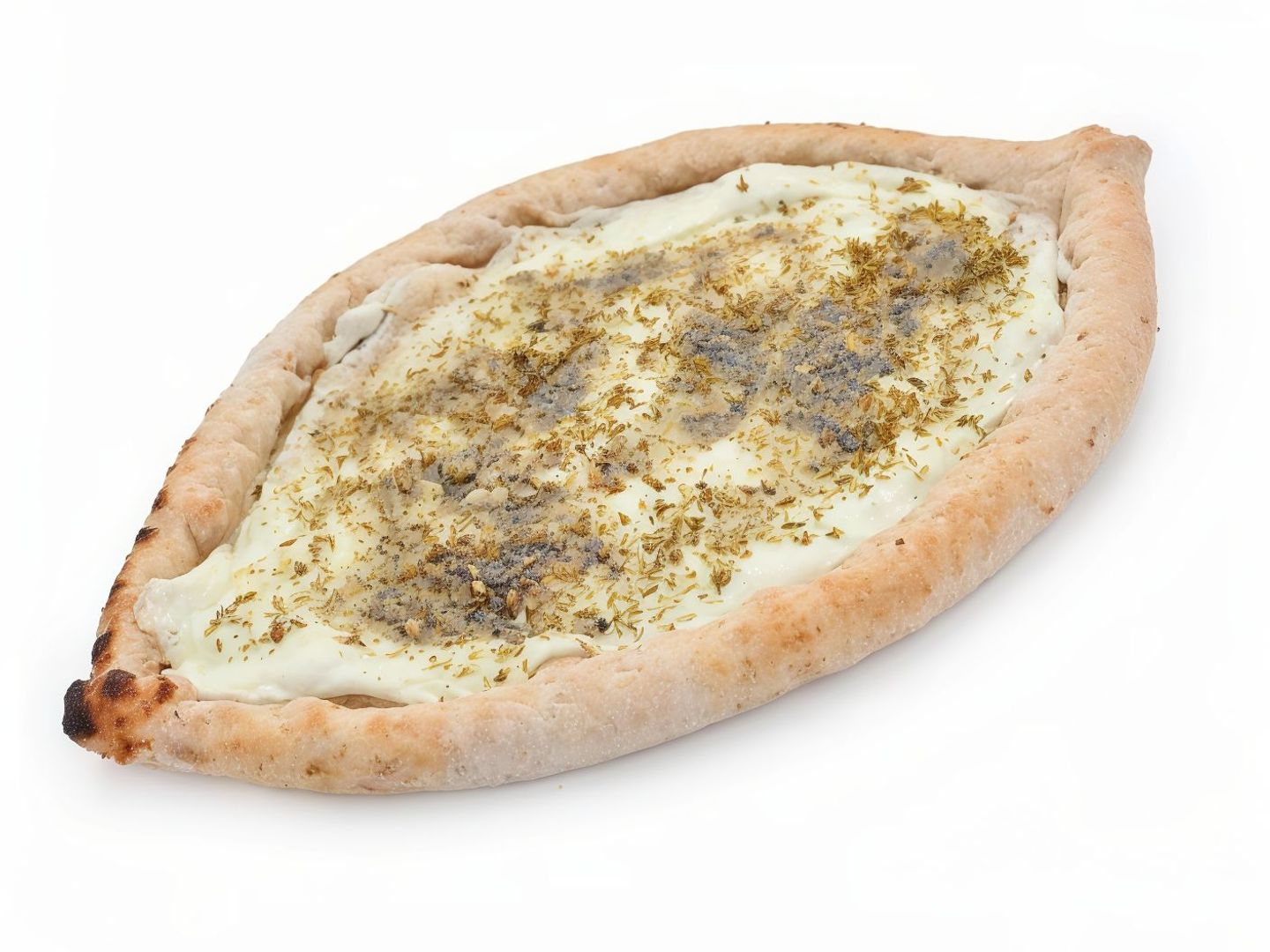 فطيرة لبنة بالزعتر