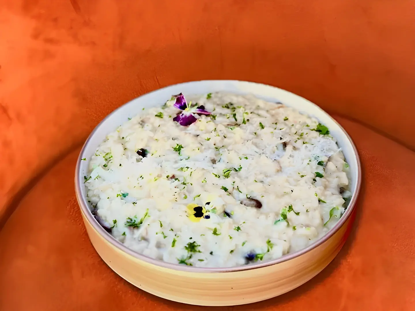 Mushroom & Chicken Risotto