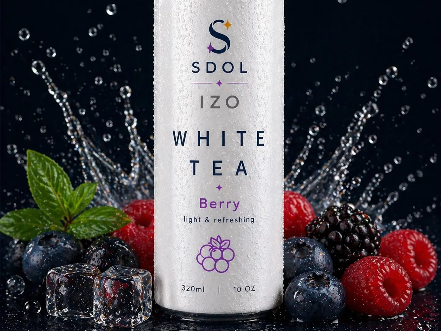 Té Helado De Frutos Rojos