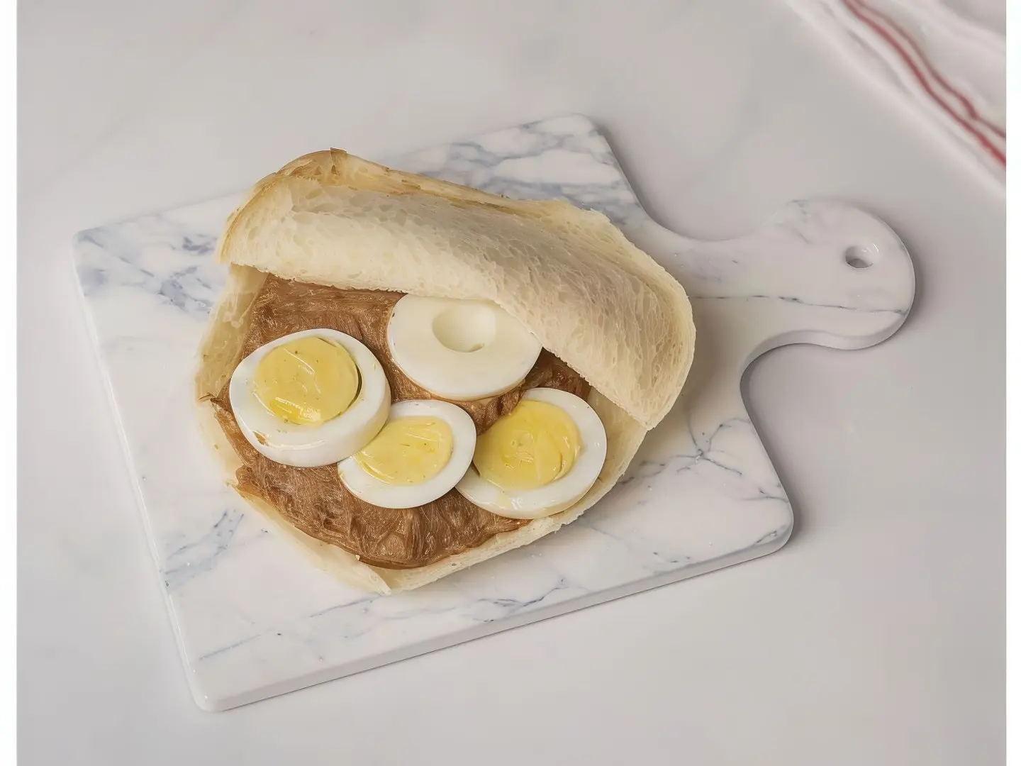 Foul Sandwich With Egg
