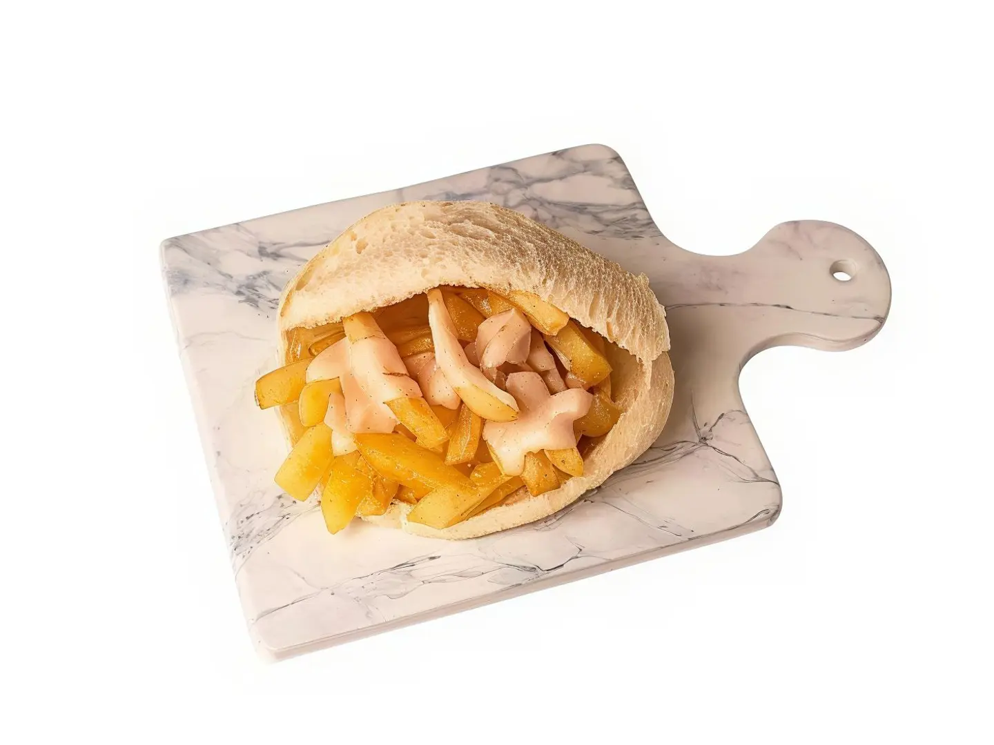 Plain Potato Sandwich