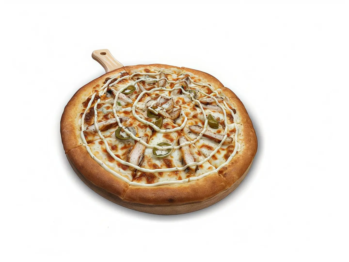 Chicken Ranch Pizza