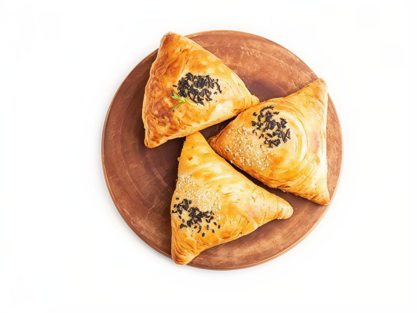 Triangular Spinach Pie
