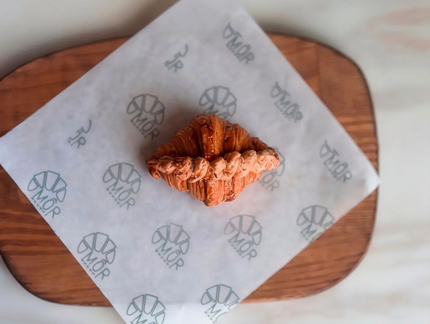 Mini Labneh Makdous Croissant