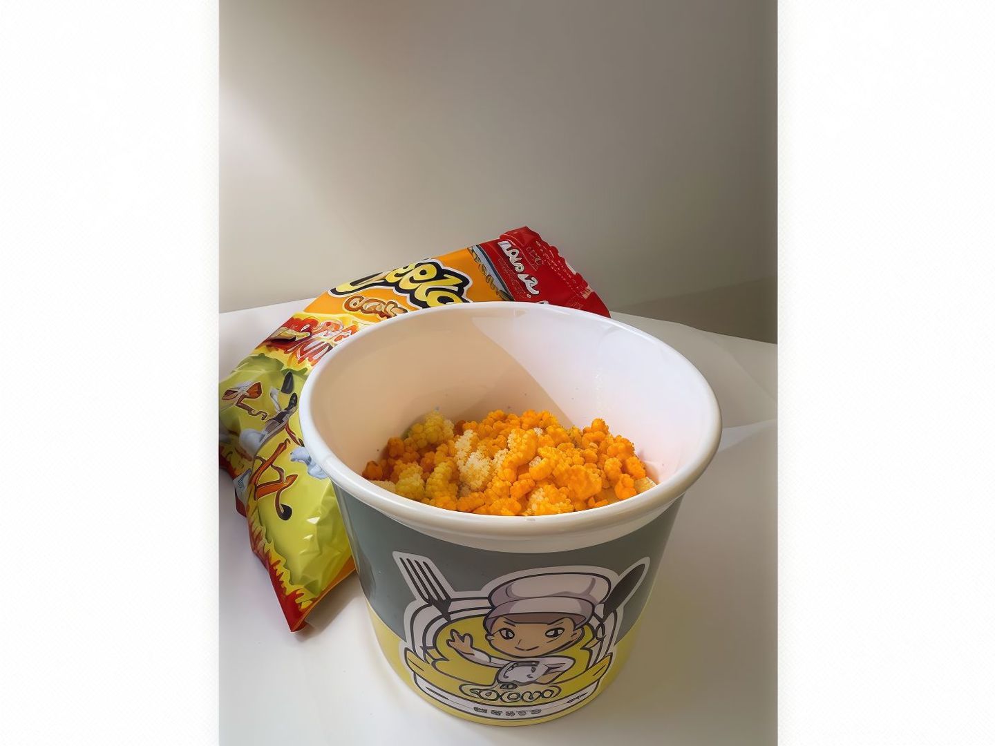 Corn With Cream And Cheetos
