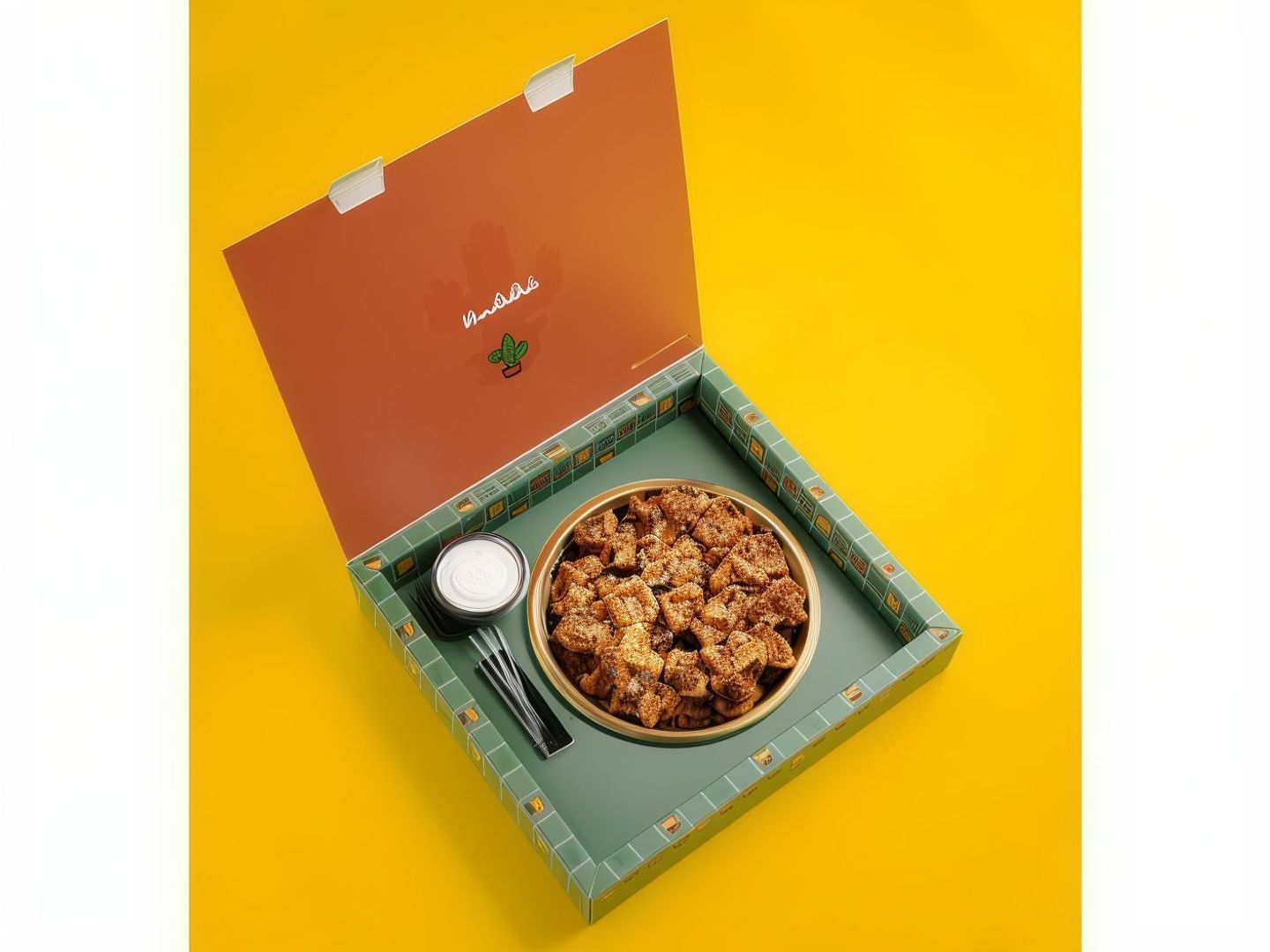 Box [ Mini Waffle ]