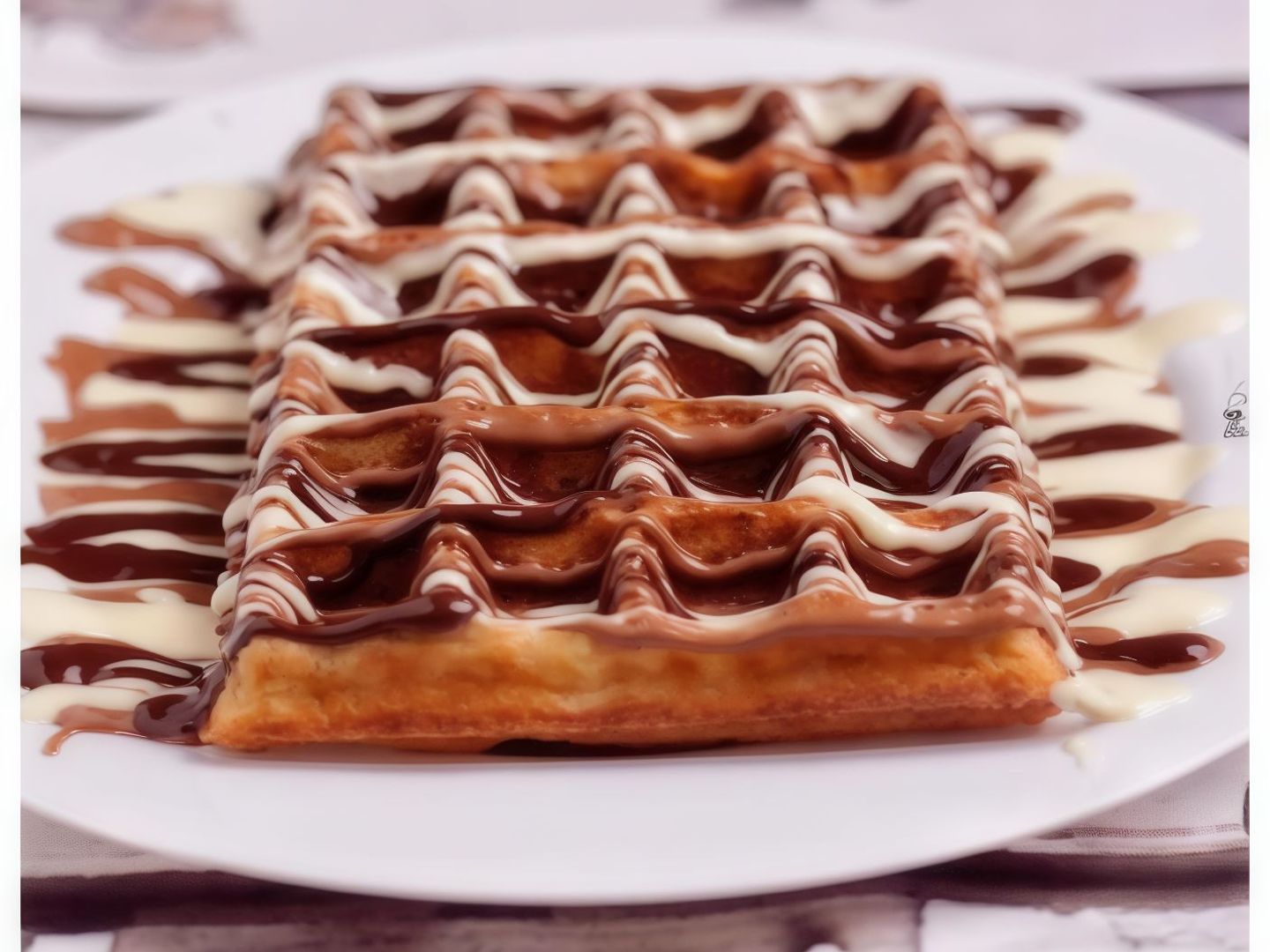 وافل نيوتلاكريمه فرنساوي