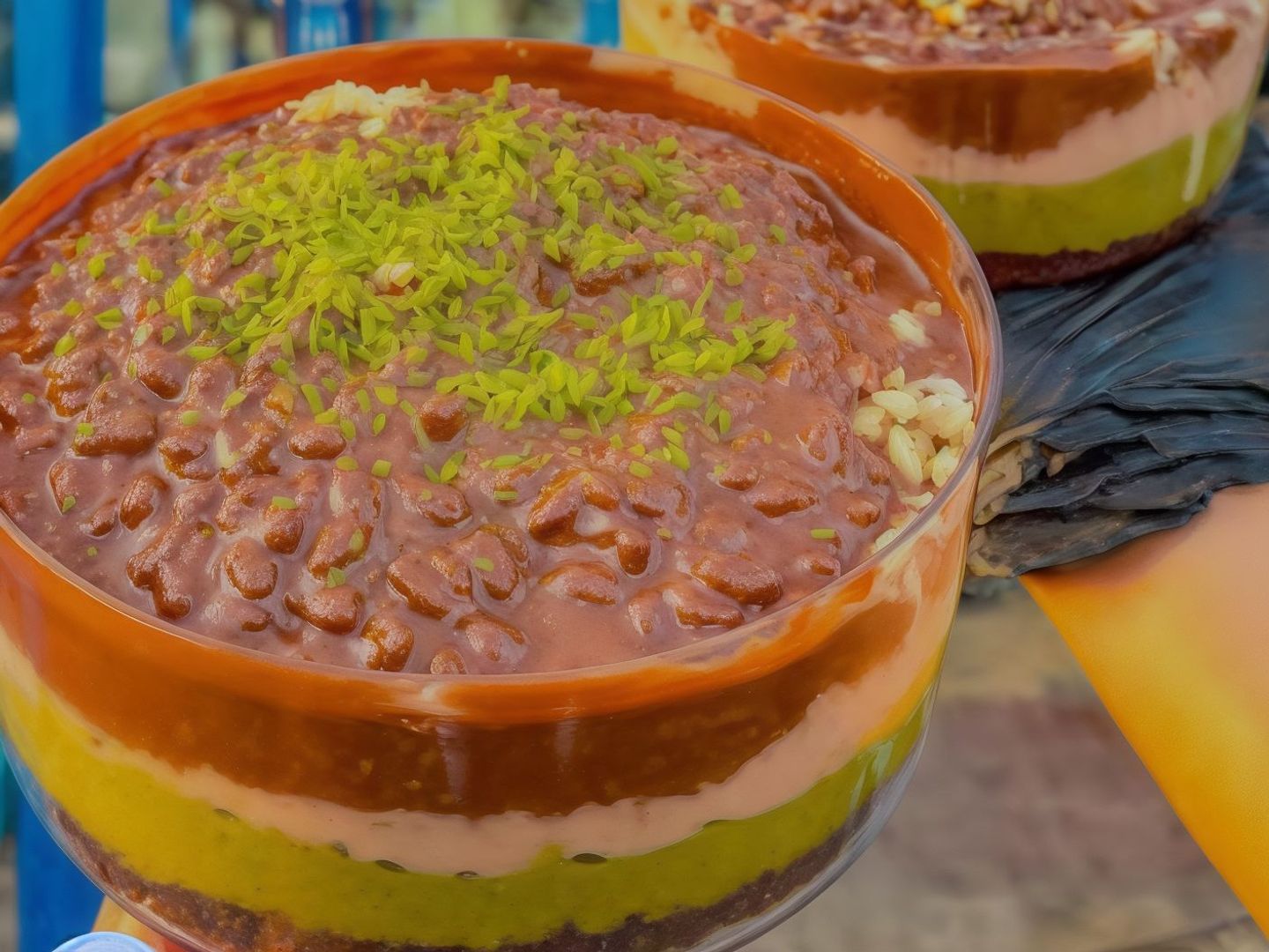 كبسة بلبن وسط