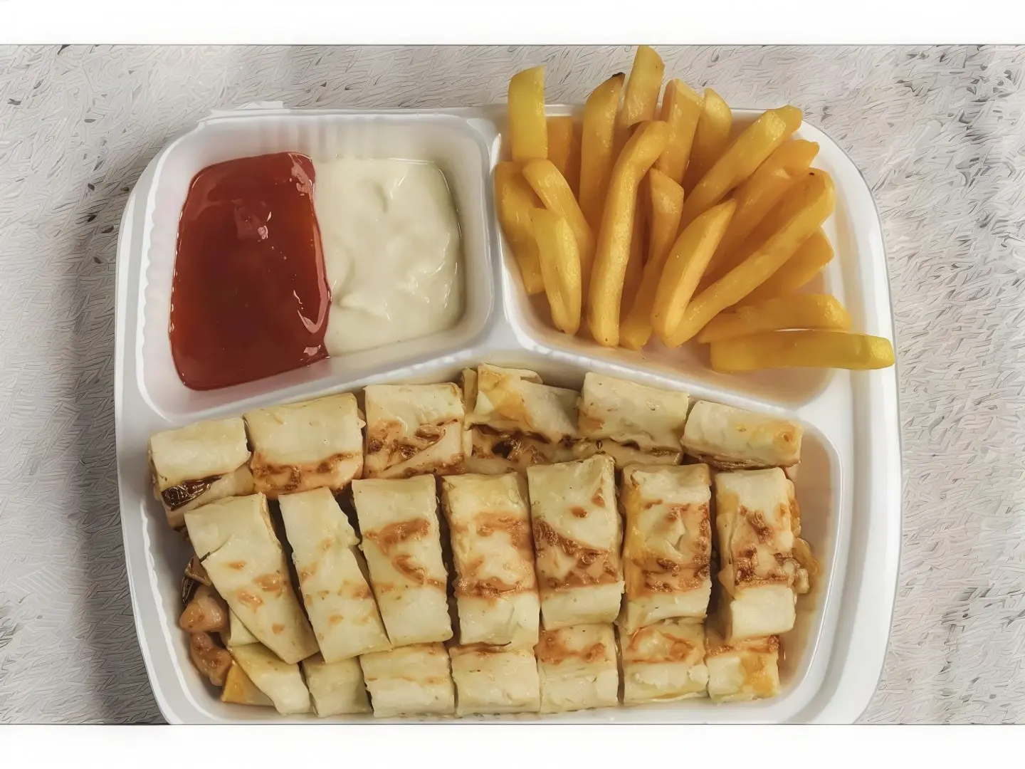 صحن عربي دبل