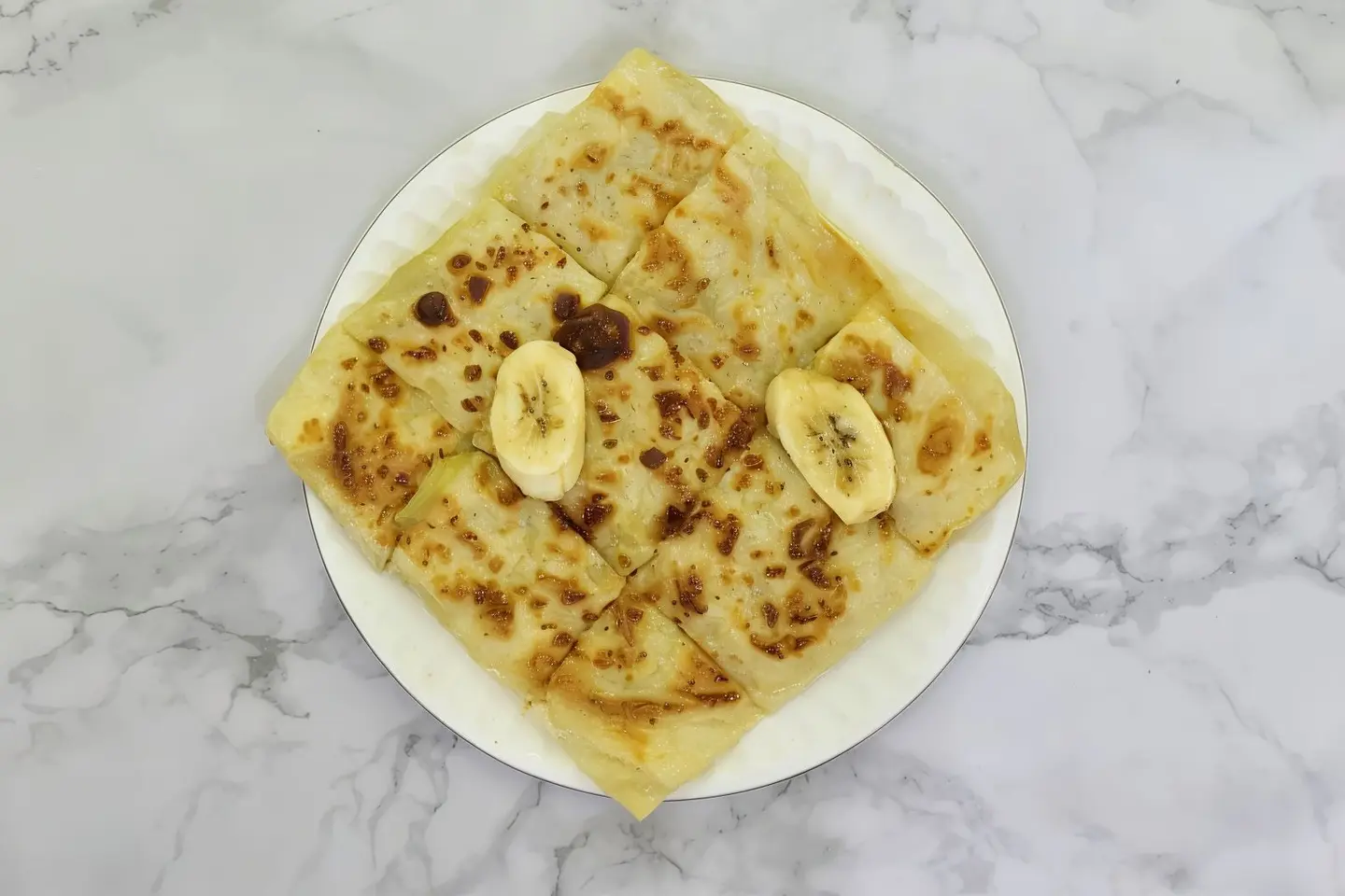 مطبق حلو بالموز