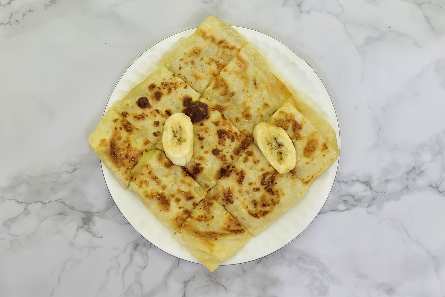 مطبق حلو بالموز