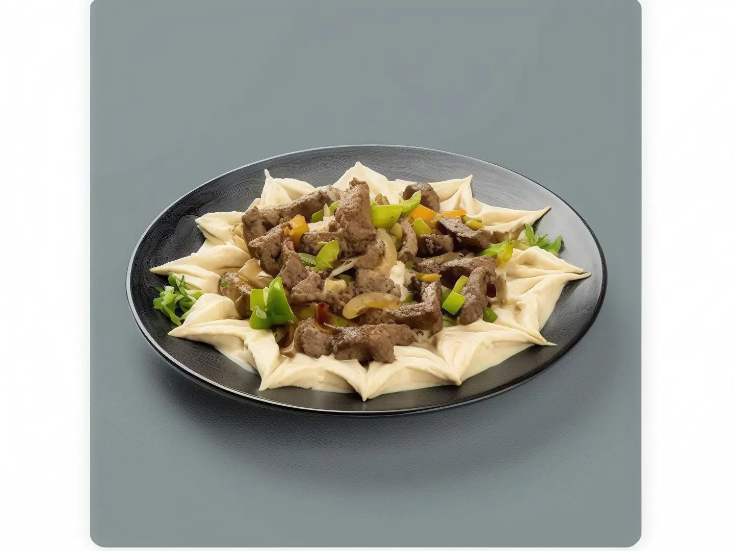 طبق حمص بالكبده