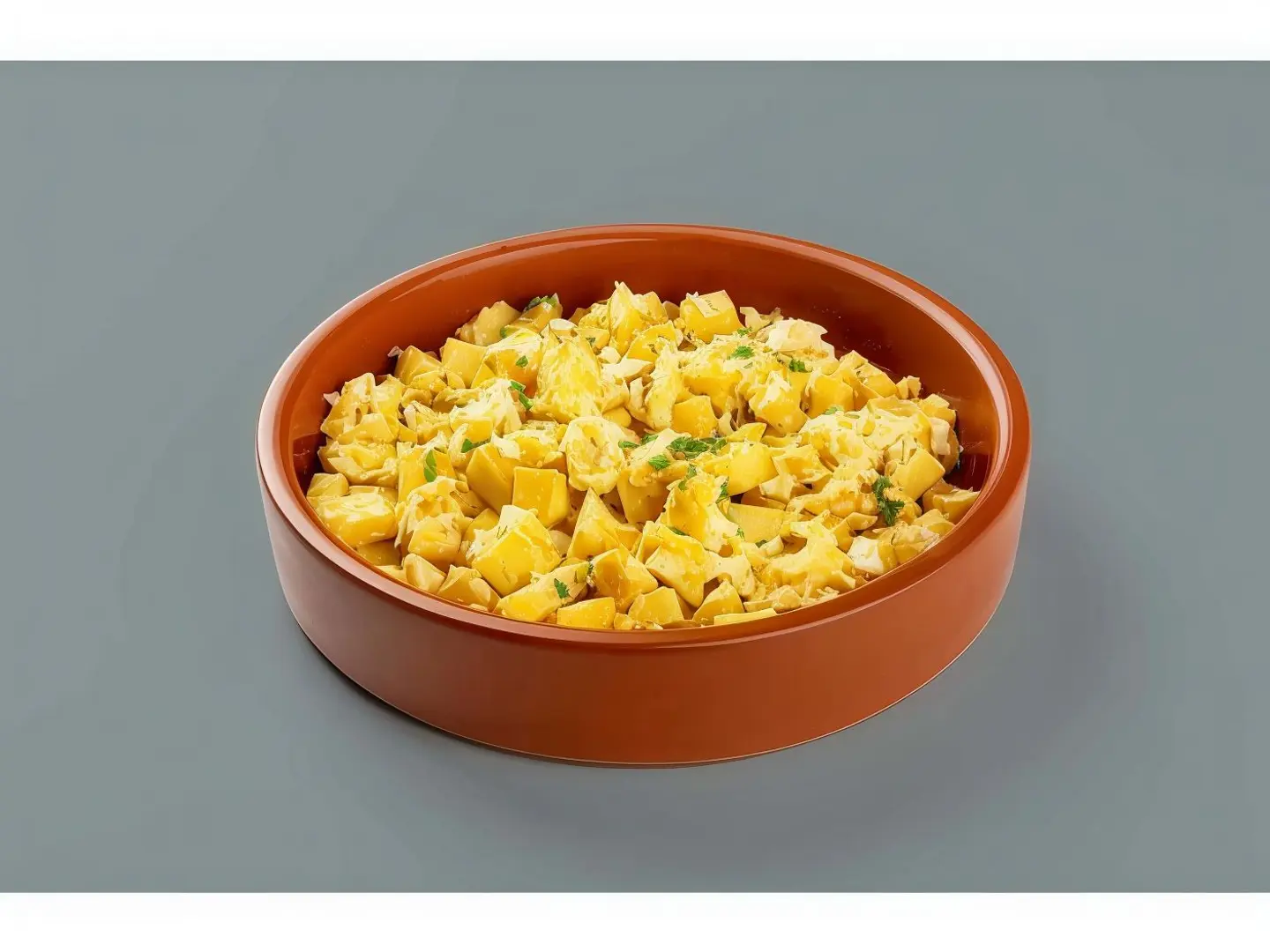 Potatoes And Eggs Plate