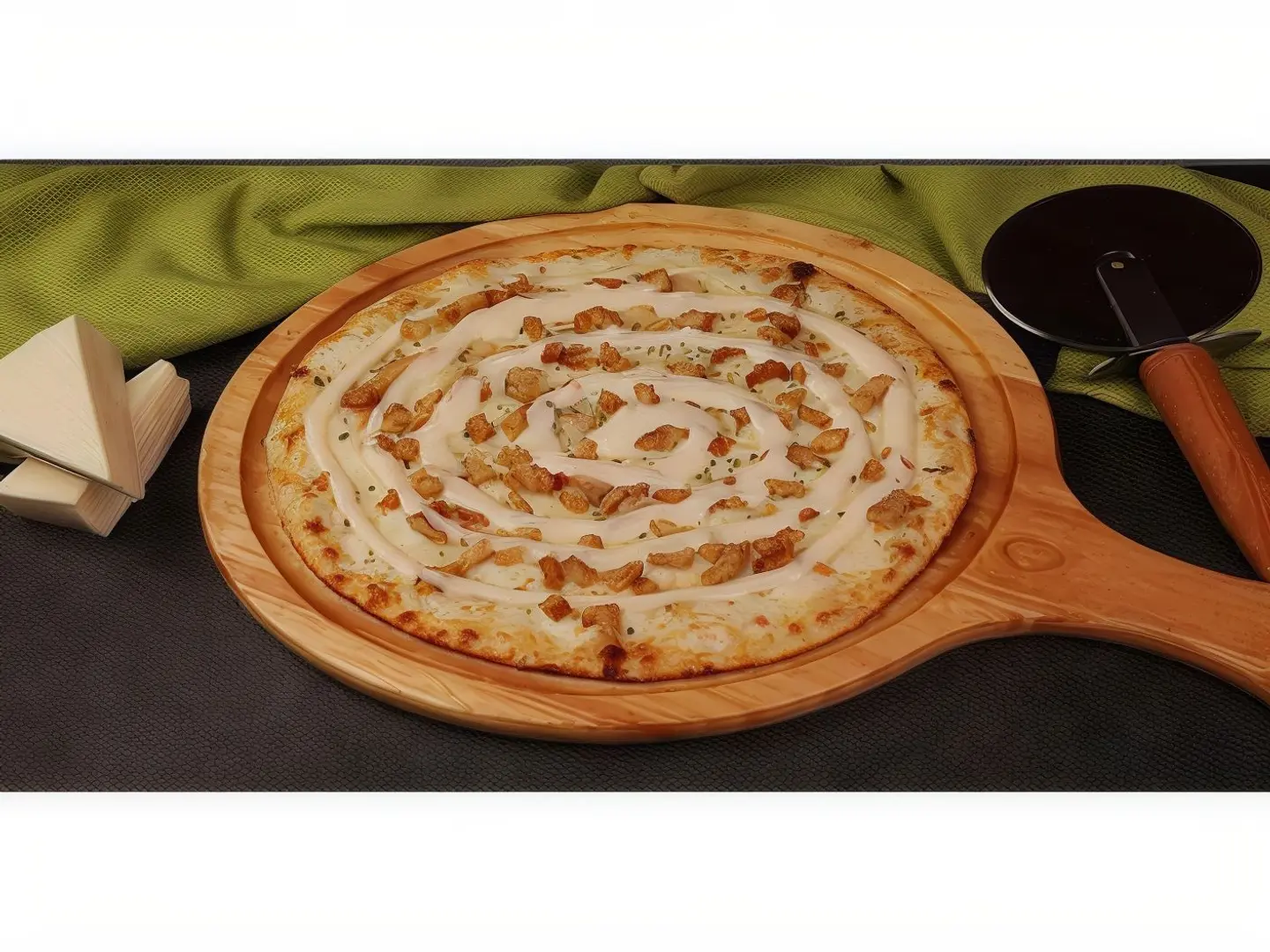 Chicken Ranch Pizza