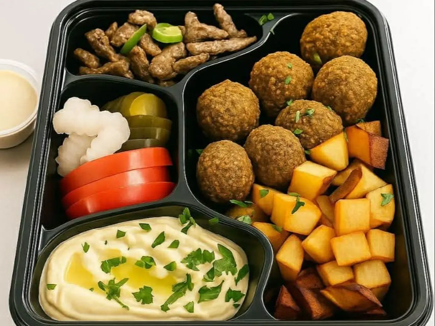 Falafel Box With Liver