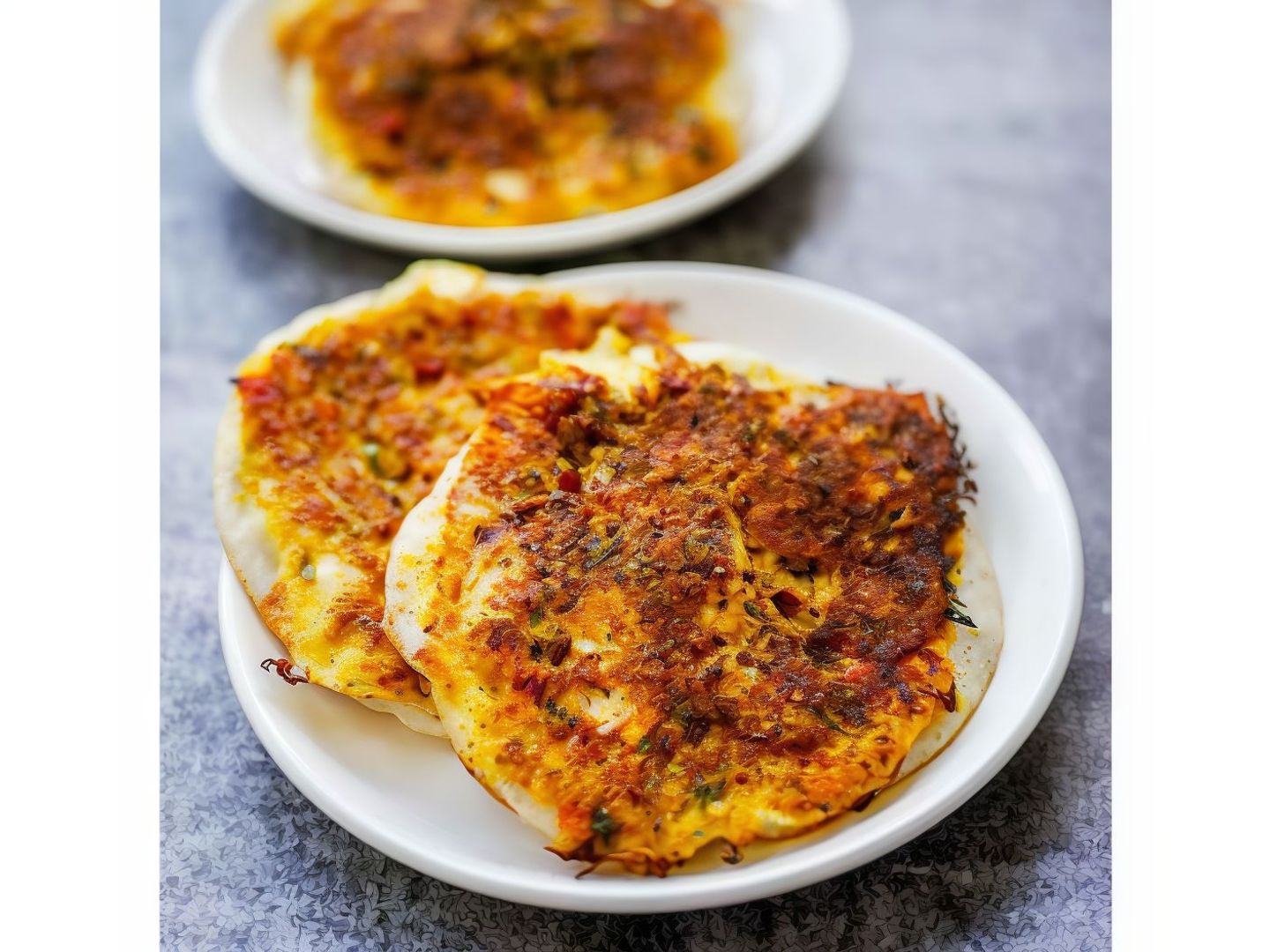 Dosa With Egg Curry