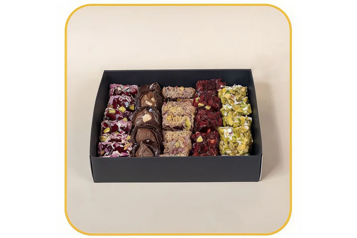 Assorted Turkish Delight 500 Gr