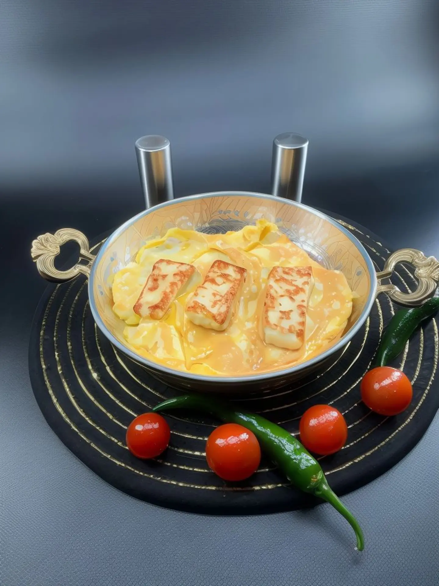 Halloumi Eggs