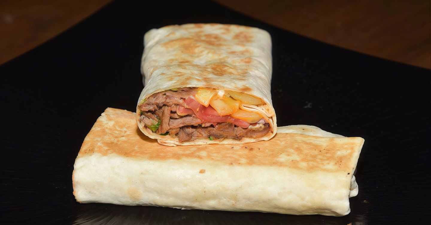 Meat Shawarma Sarookh Sandwich