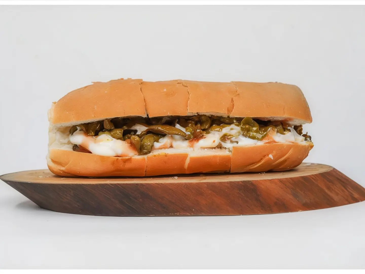 Liver And Cheese Sandwich